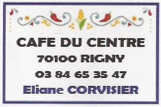 Café du centre Rigny